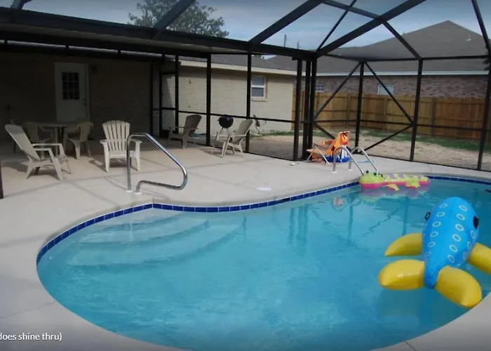 House Private Pool Walk To Beach Golf Cart Rental